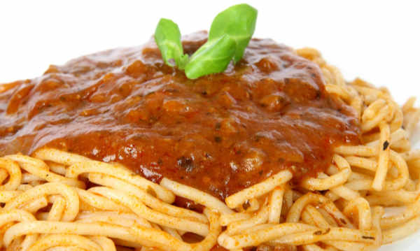 spaghettis Bolognaise
